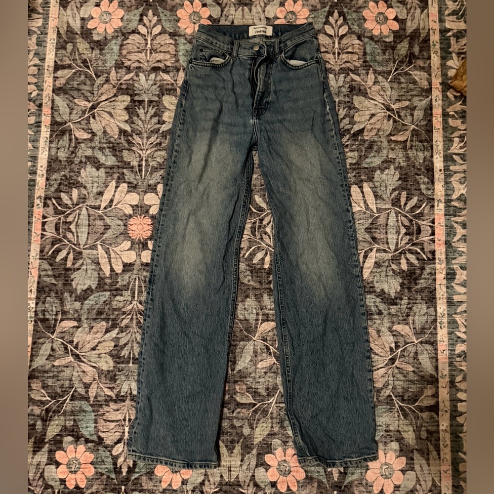 Reformation wide leg jeans